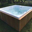 Ver imagem 4 de Spa Quadrado 6 Lugares Top Line Floratta Relax Ouro Fino