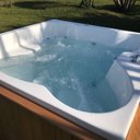 Ver imagem 3 de Spa Quadrado 6 Lugares Top Line Floratta Relax Ouro Fino