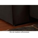 Ver imagem 3 de Sofá Retrátil E Reclinável Apolo 2,50m 4 Lugares Marrom