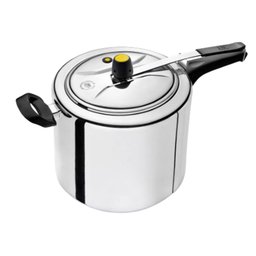 Panela de Presão de Aluminio Polido 10 Litros - 1