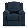 Poltrona do Papai Reclinável Sala de Cinema Madrid Power Elétrica Veludo Azul G23 Gran Belo - 2