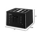 Ver imagem 6 de Cuisinart Torradeira Digital 4 Fatias com Touchscreen, Preta