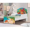 Cama Infantil Mundo dos Dinos Com Colchão - 4