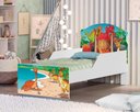 Ver imagem 4 de Cama Infantil Mundo dos Dinos Com Colchão