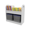 Ver imagem 2 de Organizador de Livros Turmalina MDF 70cm Branco Woodcore