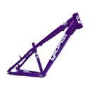 Ver imagem 1 de Quadro Gios Br 4trix Aro 26 Alumínio Roxo/branco
