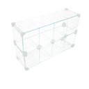 Ver imagem 5 de Baleiro Expositor Branco de Vidro - 0,50 X 0,30 X 0,15m