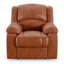 Ver imagem 4 de Poltrona do Papai Reclinável Melim Power Touch Massagem Pu Brilho Fh1 - D'rossi Cor Caramelo