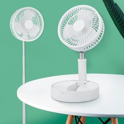 Ventilador Portatil para Barraca Potente Leve Bateria 24h - 9