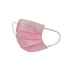 Kit com 10 caixas Mascara Descartavel Cirurgica Tripla Rosa c/50 Und cada - 3