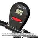 Ver imagem 5 de Bicicleta Ergométrica Vertical Dobrável Flywhell 2kg Magnética Portátil C/ Display Importway Iwf009