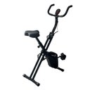 Ver imagem 1 de Bicicleta Ergométrica Vertical Dobrável Flywhell 2kg Magnética Portátil C/ Display Importway Iwf009
