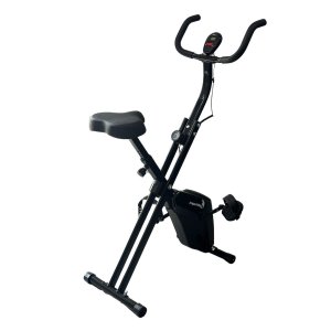 Bicicleta Ergométrica Vertical Dobrável Flywhell 2kg Magnética Portátil C/ Display Importway Iwf009