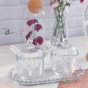 Ver imagem 5 de Açucareiro Cristal Borda Coração Lyor Transparente