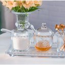 Ver imagem 4 de Açucareiro Cristal Borda Coração Lyor Transparente