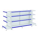 Ver imagem 1 de Gondola Centro 142 Amapa Flex Kit 2 Metros 2 Ponta Branco PE - Amapá - 2257