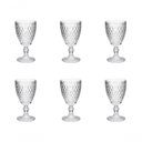 Ver imagem 1 de Jogo Taca Vidro Bico Abacaxi Cristal 310ml