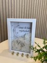 Ver imagem 1 de Quadro Porta-Chave Sal Grosso Filtro Dos Sonhos 15x20 Branco