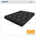 Ver imagem 2 de Colchão Casal Salta Liso Espuma D23 138x188x17cm