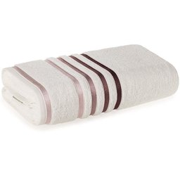 Jogo de Toalhas 2 Peças Banhão Gigante + Rosto Fio Penteado Lumina Karsten - Emcompre - 5