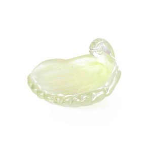 Concha Cristal Murano Verde Menta