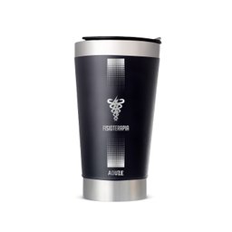 Copo Térmico Aduze V4 Fisioterapia 500ml - Preto - 1
