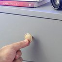 Ver imagem 4 de Kit 10 Puxadores 1764 Grenade Ponto Dourado Móveis Armários Gavetas Torralba