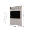 Ver imagem 4 de Painel para TV até 65 Polegadas Ripado DJ Móveis Trento 183 Bali