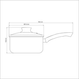 Panela Tramontina Alumínio Antiaderente Paris 20cm Chumbo - 6