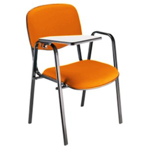 Cadeira Universitária para Auditórios Linha Hotel Laranja