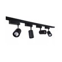 Ver imagem 1 de Trilho Eletrificado 60cm + 4 Spot LED 7W 6000K Bivolt Preto