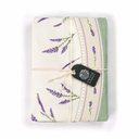 Ver imagem 1 de Toalha de Mesa Redonda Lavanda Provence Verde e Lilás – 4 Lugares