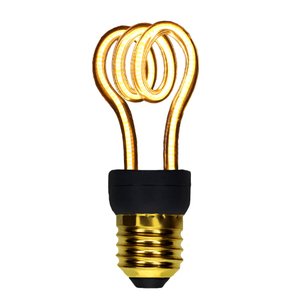 Lâmpada Spira Poptem Filamento De Led Bivolt 4W Decorativa
