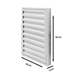 Alçapão Acabamento Laminado Dobradiças Zincadas - Vettoretti:branco - 3