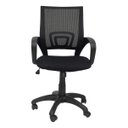 Ver imagem 4 de Kit 4 Cadeiras de Escritório Nelis Base Pp - Preta