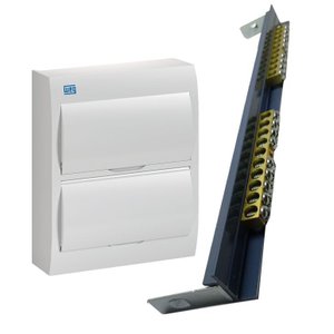 Kit Quadro + Barramento Distribuição sob Br 24 Disj Weg