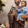 Imagem São José Resina 20 Cm Pequeno - 4