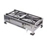Fogareiro Fogão Alta Pressão Inox 430 2 Bocas - 1