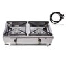 Fogareiro Fogão Alta Pressão Inox 430 2 Bocas - 2