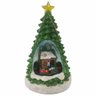 Vila Natalina Arvore de Natal Toca com Luz Movimento Musicas Iluminação Enfeite Decoração Luxo - 4