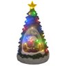 Vila Natalina Arvore de Natal Toca com Luz Movimento Musicas Iluminação Enfeite Decoração Luxo - 10