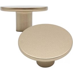 24 Puxadores Pontos Redondos Dourados Móveis Armários e Gavetas 206 Naicos - 6 24 Puxadores Pontos Redondos Dourados Móveis Armários e Gavetas 206 Naicos - 6