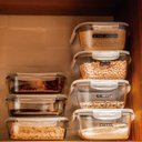 Ver mais imagens de Pote Refratário Retangular com Tampa 1 Litro Mor Glass