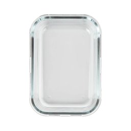 Pote Refratário Retangular com Tampa 1 Litro Mor Glass - 5