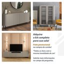 Ver imagem 6 de Conjunto de Mesas de Centro 89cm para Sala 100% Mdf Cor:louro com Dourado