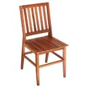 Ver imagem 4 de Conjunto Mesa de Jantar 80x80 Cm com 4 Cadeiras Madri, em Madeira Maciça, Acabamento Envernizado