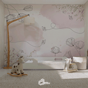 Ver imagem 1 de Papel de Parede Painel Florais