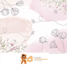 Papel de Parede Painel Florais - 2