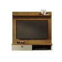 Ver imagem 2 de Estante Home Theater Suspenso Íris Ambiente Cumaru Opala - Madetec