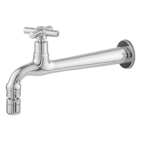 Torneira para Tanque Longa 22 Centímetros 1/4 de Volta com Bico Móvel em Metal Acabamento C31